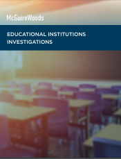 Educational Institutions Investigations brochure